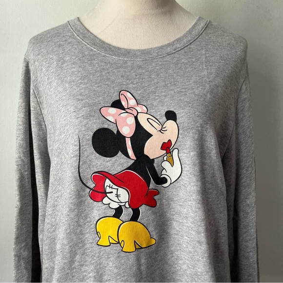 Kate Spade New York X Minnie Mouse Grey Sweatshirt - Picture 5 of 5